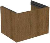 IDEAL STANDARD Conca Möbelwaschtischunterschrank 500 mm, 1 Auszug, Weiß Matt – Wandhängend mit Push-Open und Softclose