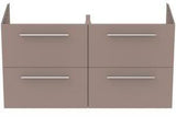 Ideal Standard i.life B Waschtischunterschrank 1200 mm, 4 Auszüge, Weiß matt, wandhängend