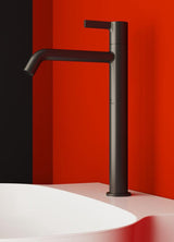 Ideal Standard Standventil Joy 170 mm Ausladung in Magnetic Grey – verlängerter Sockel, keramische Dichtscheiben