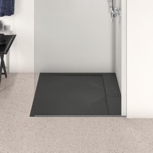 Ideal Standard Ultra Flat S i.life Quadrat-Brausewanne 900x900x30 mm Carraraweiß