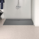 Ideal Standard Ultra Flat S i.life Rechteck-Brausewanne 1800x800x30 mm Carraraweiß – Mineralguss, matt, Anti-Rutsch