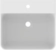 Ideal Standard Waschtisch Conca 500x450x145 mm, 1 Hahnloch, ohne Überlauf, Weiß