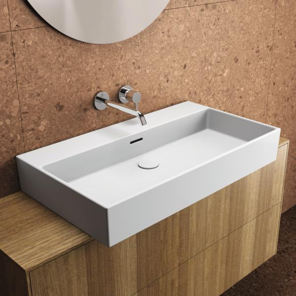 Ideal Standard Schaftventil nicht verschließbar Weiß für Waschtische – 1 1/4 Zoll