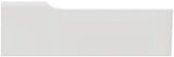 Ideal Standard Conca Aufsatzwaschtisch 1000x450x145 mm, 3 Hahnlöcher, ohne Überlauf, Weiß