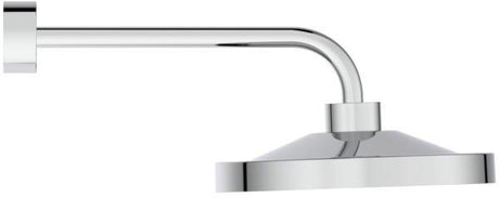 IDEAL STANDARD Idealrain Solos Regenbrause mit Licht, Wandmontage, Chrom, 412 mm