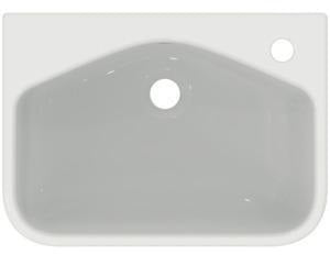 Ideal Standard i.life S Halbeinbau-Waschtisch 500x360x175 mm Weiß mit Überlauf