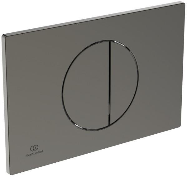 IDEAL STANDARD Oleas M5 Betätigungsplatte Schwarz – Mechanische 2-Mengen-Spültechnik