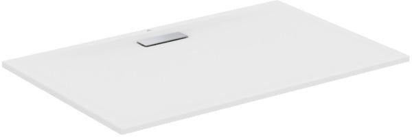 Ideal Standard Rechteck-Brausewanne Ultra Flat New 1400x900x25 mm Weiß – Bodenebener Einbau