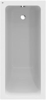 Ideal Standard Connect Air Körperform-Badewanne 1500x700x475mm Weiß – Einbauwanne mit Überlauf
