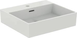 Ideal Standard Extra Aufsatzwaschtisch 500x450mm Weiß mit Überlauf und 1 Hahnloch