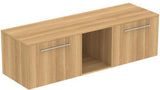 Ideal Standard i.life B Möbel-Set 160 cm – 2 Auszüge, 1 offenes Fach, Chrom/Weiß matt