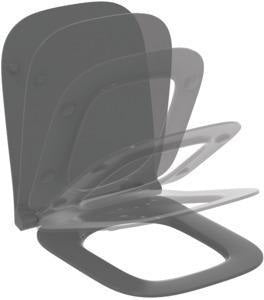 Ideal Standard i.life B WC-Sitz Sandwich Softclosing Weiß – Duroplast mit Absenkautomatik