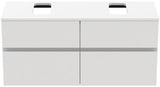 Ideal Standard WTUnterschrank Finesse 1202x440x558mm 4 Auszüge Greige matt