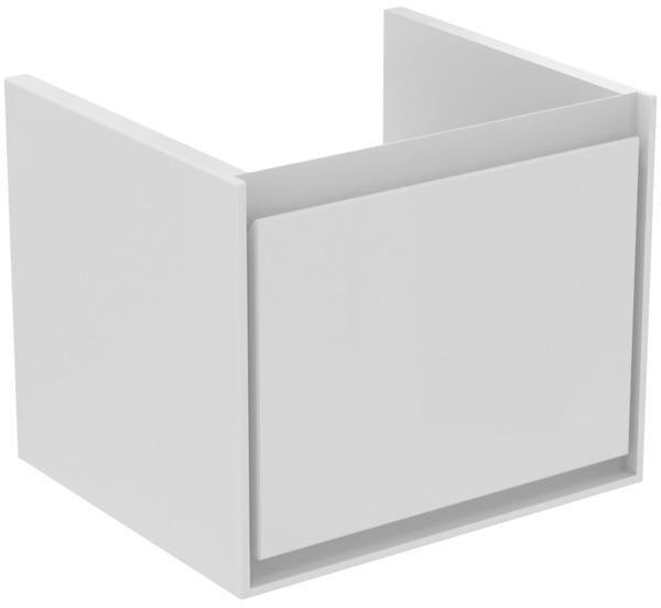 IDEAL STANDARD Connect Air Waschtischunterschrank 480 mm, 1 Auszug, Weiß glänzend/Matt
