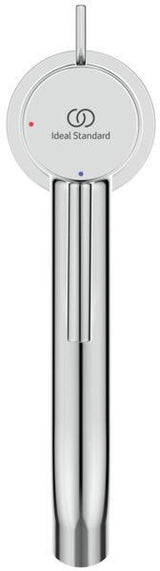 Ideal Standard Ceraline Nuovo Waschtischarmatur 135 mm mit Ablaufgarnitur und BlueStart, Chrom