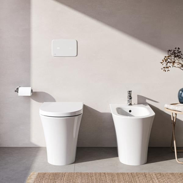 Ideal Standard Standbidet La Dolce Vita Weiß – Wandhängendes Keramik-Bidet mit Überlauf