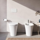 Ideal Standard Standbidet La Dolce Vita Weiß – Wandhängendes Keramik-Bidet mit Überlauf