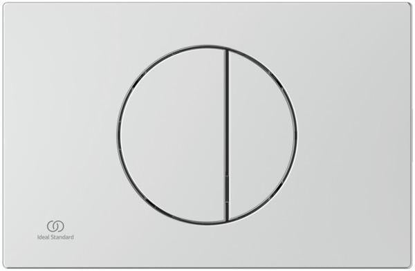 IDEAL STANDARD Oleas M5 Betätigungsplatte Schwarz – Mechanische 2-Mengen-Spültechnik