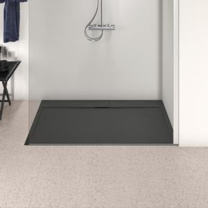 Ideal Standard Ultra Flat S i.life Rechteck-Brausewanne 1400x900x30 mm Carraraweiß, Mineralguss mit Rutschhemmung