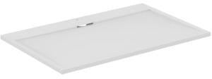 Ideal Standard Ultra Flat S i.life Rechteck-Brausewanne 1400x900x30 mm Carraraweiß, Mineralguss mit Rutschhemmung