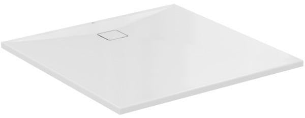 Ideal Standard Ultra Flat Evo Quadrat-Brausewanne 1200x1200x35 mm Seidenweiß – StoneTech, Rutschhemmung