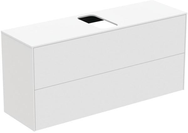 Ideal Standard Conca WT-Unterschrank 1202 mm, 2 Auszüge, Eiche geflammt, Push-Open