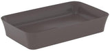 IDEAL STANDARD Ipalyss Schale 650x400x120 mm Seidenweiß – Aufsatzwaschtisch ohne Hahnloch & Überlauf