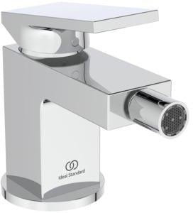 Ideal Standard Bidetarmatur Extra Ausladung 113 mm mit Ablaufgarnitur Chrom