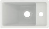 Ideal Standard i.life S Handwaschbecken 370x210x120mm Weiß, 1 Hahnloch rechts, ohne Überlauf