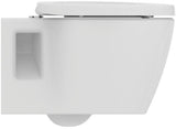 Ideal Standard Connect Wand-WC-Paket randlos mit SoftClosing WC-Sitz, 365x550x340 mm, Weiß
