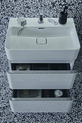 Ideal Standard Waschtisch Strada II 600 mm, 1 Hahnloch, mit Überlauf, Weiß