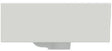 Ideal Standard Handwaschbecken Extra 450x350x150mm geschliffen Weiß ohne Hahnloch mit Überlauf