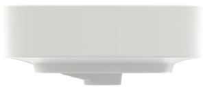 Ideal Standard Linda-X Aufsatzwaschtisch 550x380mm Weiß ohne Hahnloch mit Überlauf