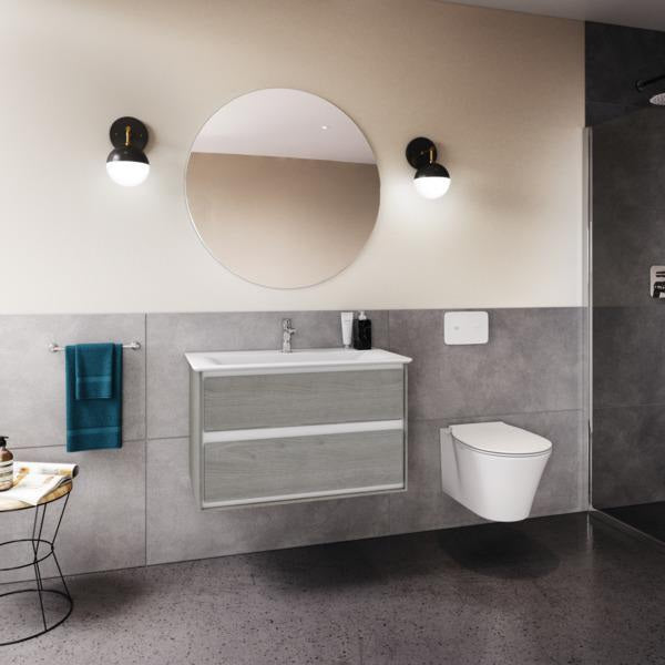 Ideal Standard Connect Air Waschtischarmatur Slim Chrom 5 l/min ohne Ablaufgarnitur 107 mm Ausladung