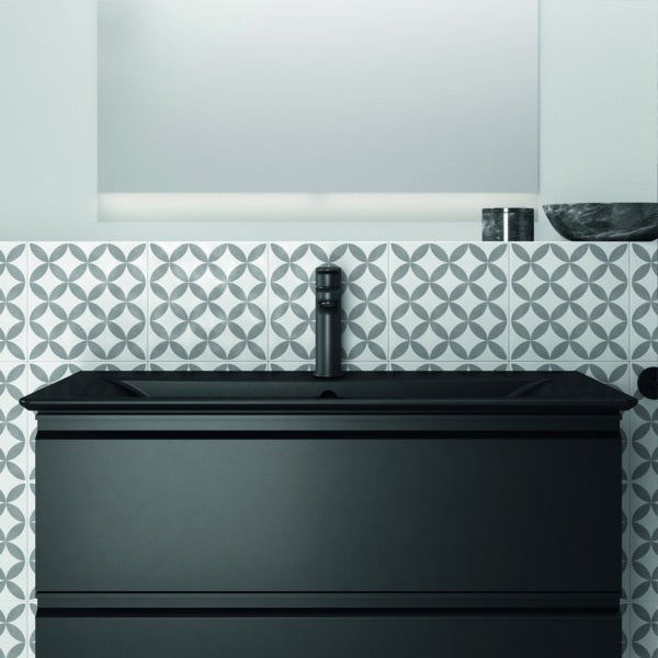 Ideal Standard Möbelwaschtisch Connect Air 1 Hahnloch mit Überlauf 840x460x165 mm Weiß