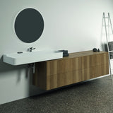 Ideal Standard WT-Unterschrank Conca, 4 Auszüge, ohne Ausschnitt, 1987x505x550 mm, Walnuss Dunkel