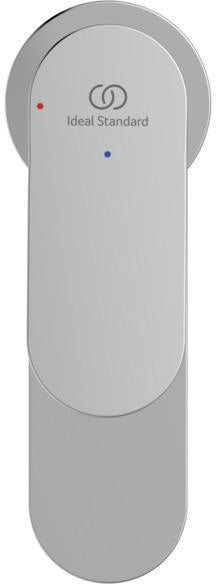 Ideal Standard Ceralife O Waschtischarmatur H75 mit BlueStart, Chrom, ohne Ablaufgarnitur
