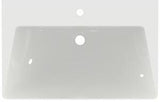 Ideal Standard Säulenwaschtisch Tipo-Z 740x470x900 mm Weiß mit Überlauf und 1 Hahnloch