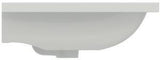 Ideal Standard i.life B Möbelwaschtisch 610 mm Weiß mit Überlauf und 1 Hahnloch