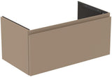 Ideal Standard Finesse Möbelwaschtischunterschrank 800 mm mit Auszug und Softclose in Greige matt