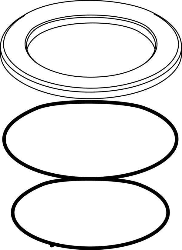 Ideal Standard Rosette mit O-Ring in Chrom – glänzende Abdeckung für Armaturen