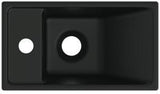 Ideal Standard i.life S Handwaschbecken 370x210x120mm, 1 Hahnloch links, ohne Überlauf, Weiß