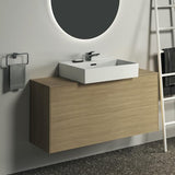 Ideal Standard Handtuchring Conca Cube eckig Brushed Gold – Messing, verdeckte Befestigung