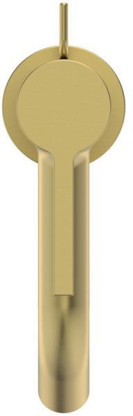 Ideal Standard Joy Waschtischarmatur Brushed Gold mit Ablaufgarnitur, 110 mm Ausladung