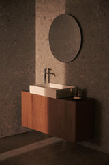 Ideal Standard Waschtischplatte Conca aus Keramik 1202x373x6mm in Marmor Noir Desir