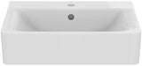 Ideal Standard Connect Cube Waschtisch 550x460mm, 1 Hahnloch, mit Überlauf, Weiß