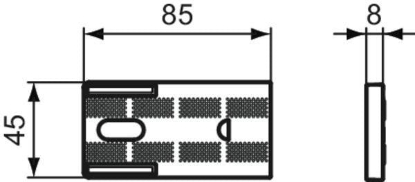 Ideal Standard ProSys Schallschutzset – Kunststoff-Set für Vorwand-Installationssysteme