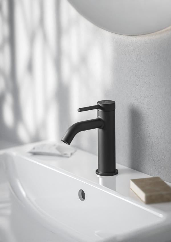 Ideal Standard Ceraline Nuovo Waschtischarmatur 105 mm mit Push-Open-Ventil und BlueStart Chrom