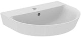 Ideal Standard Waschtisch Connect Air 550x460mm, 1 Hahnloch, mit Überlauf, Weiß
