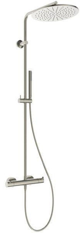 Ideal Standard Ceratherm T125 Duschsystem mit Badethermostat, Pin-Griffen und 300 mm Regenbrause in Chrom